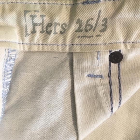 Tommy Hilfiger Hand-Painted Jean Shorts Size 26 - Picture 9 of 10